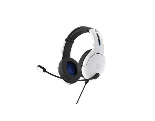 PDP PS4 Headset LVL 50 Weiss 3.5mm Klinker, Stereo, Weiss