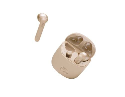 JBL TUNE 225TWS, True Wireless Earbuds gold, 5h Akku, 25h Reserve im Ladecase