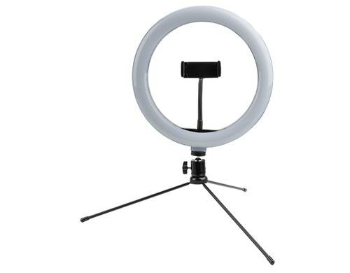 4smarts LED Selfie Ringlicht Tripod klein