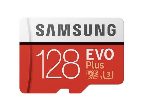 Samsung microSDXC Card Evo Plus 128GB UHS-I U3, Lesen: 100MB/s, Schreiben: 60MB/s