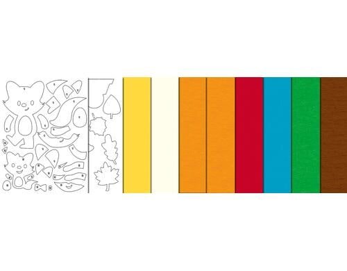 URSUS Fensterbild Herbst 8 Blatt, 1 Fensterbild