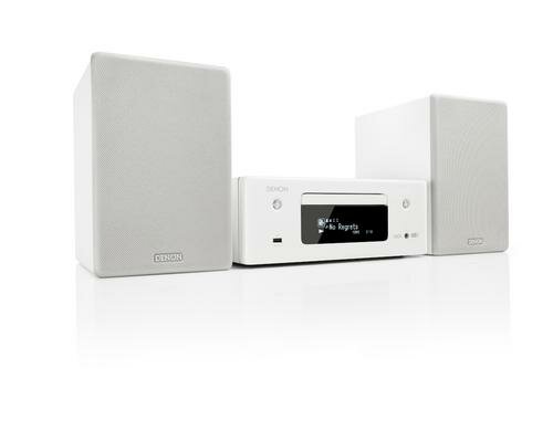 Denon CEOL N11, Netzwerk-Music-System Weiss, CD, BT, WiFi, Alexa, AirPlay 2, DAB+