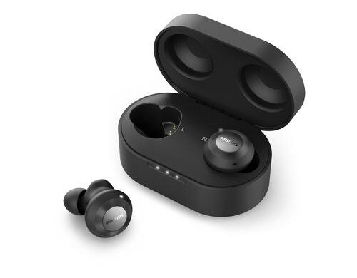 Philips TAT8505BK, Kabelloser Kopfhörer In-Ear True Wireless mit Ladebox, IPX4