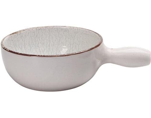 Nouvel Käsefondue Caquelon Porto weiss-grün, Terracotta, D: 22 cm