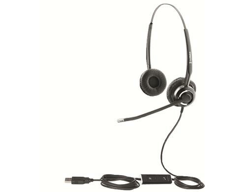 freeVoice SoundPro 412 Duo UC MS für Callcenter und Büro