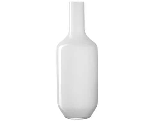 Leonardo Vase Milano weiss 64cm 1 Stück, H: 64cm, D: 23cm