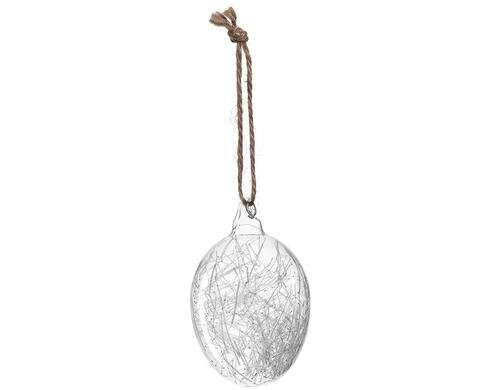 Leonardo Glasei Savona Blizzard hängend 6 Stück, H: 9cm, D: 6cm