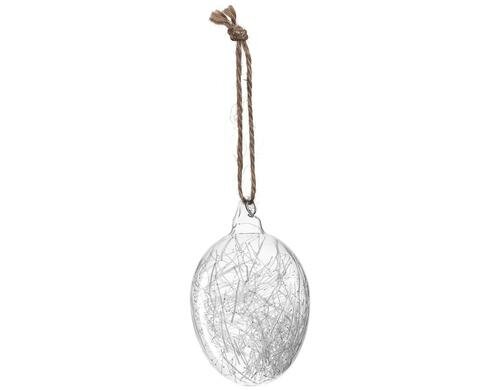 Leonardo Glasei Savona Blizzard hängend 6 Stück, H: 13cm, D: 8cm