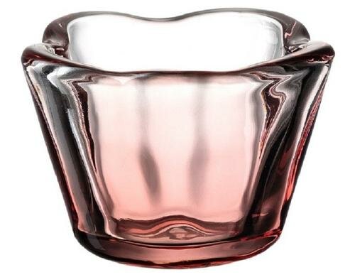 Leonardo Tischlicht Arona rose 6 Stück, H: 6cm, D: 9cm