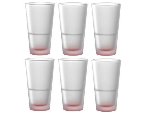 Leonardo Becher Arona rose 330ml 6 Stück, H: 13cm, D: 8cm