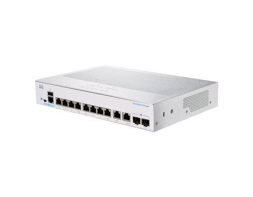Cisco CBS250-8T-E-2G: 8 Port Smart Switch 8xGE, 2xGE/SFP Combo