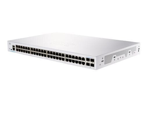 Cisco CBS250-48T-4X: 48 Port Smart Switch 48xGE, 4x10GE/SFP+