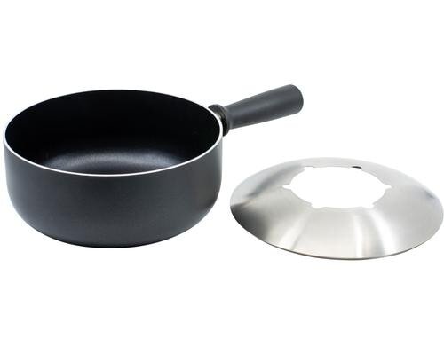 Kadastar Fondue Caquelon Elegance Ø 22 cm, Aluguss, 2.5 Liter