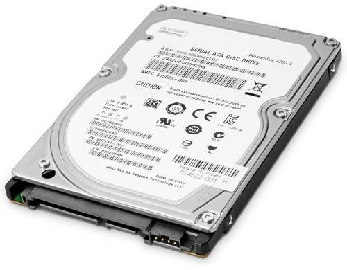 HD HP 2.5 SATA, 500 GB, 7200rpm Für Z2 Mini G4/G5 Workstation