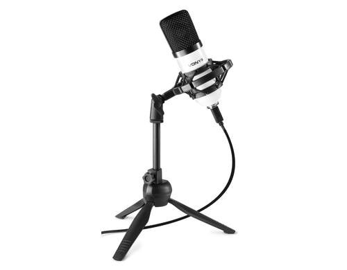 Vonyx CM300W USB-Mikrofon, Tischstativ, Spinne, Kabel