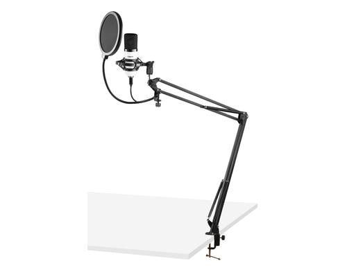 Vonyx CMS300W USB-Mikrofon, Tischarm, Popfilter, Spinne