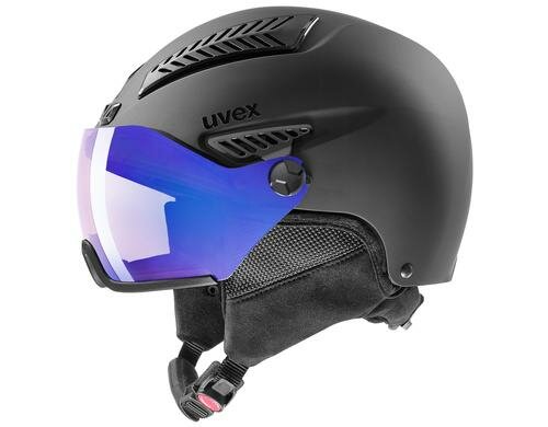 Uvex hlmt 600 visor vario black mat, 55-57