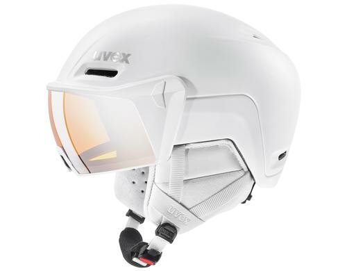 Uvex hlmt 700 visor white mat, 52-55