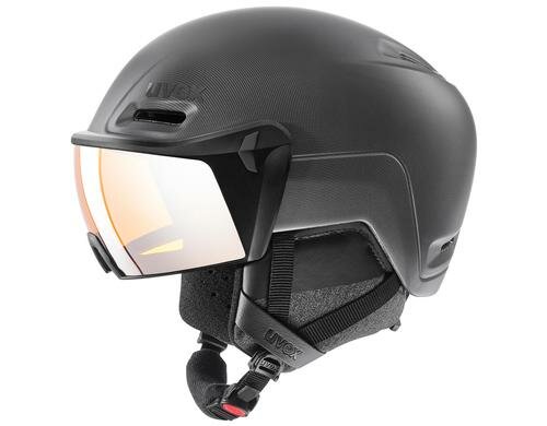 Uvex hlmt 700 visor black mat, 55-59