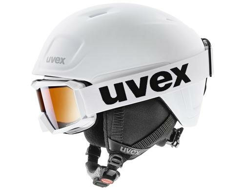 Uvex heyya pro SET (flizz LG white) white-black mat, 51-55