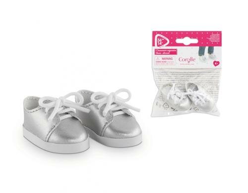 Corolle silberne Schuhe MC 36cm