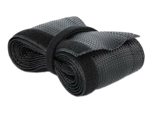 Delock Geflechtskabelschlauch, 10mx32mm selbstschliessend,schneidbar,hitzebeständig