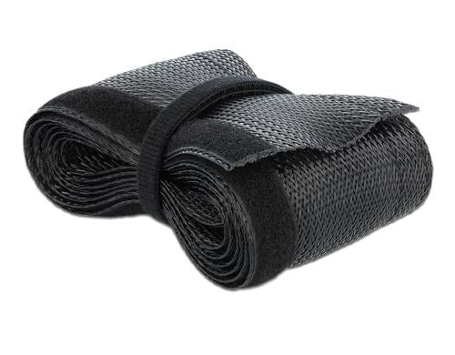 Delock Geflechtskabelschlauch, 5mx32mm selbstschliessend,schneidbar,hitzebeständig