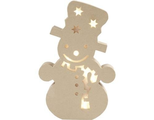 Creativ Company Papp-Schneemann 1 Stück, 27 cm
