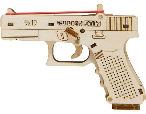 Wooden City Pistole GLK-19 Weapons