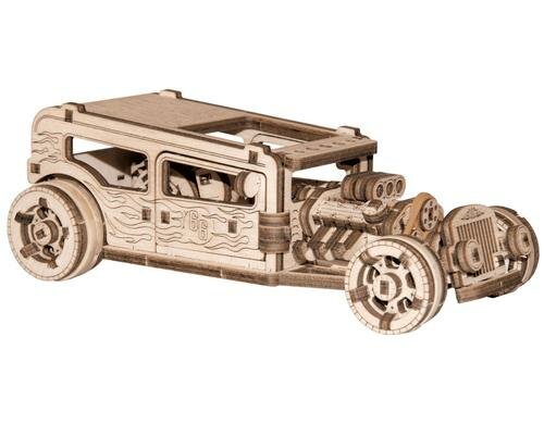 Wooden City Hot Rod Vehicles