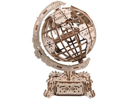 Wooden City World Globe Decoration