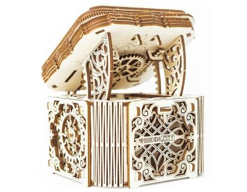 Wooden City Mystery Box Decoration