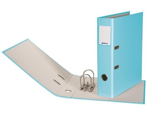 Biella Ordner Plasticolor A4 7 cm Mit Strong-Mechanik, Farbe: Hellblau