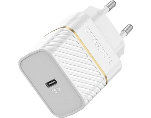 Otterbox Lagegerät Single Fast Charging USB-C, weiss, 18W Fast Charge