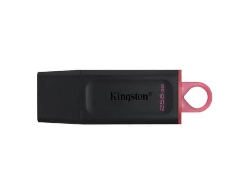 Kingston DataTraveler Exodia 256GB, USB 3.2 mit Schutzkappe & Schlüsselring (rot)