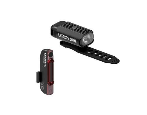 LEZYNE Hecto Drive 500XL / Stick Pair Black 500/30Lm,Wide Angle Optics