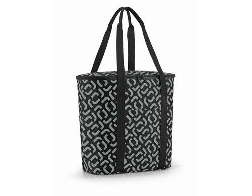 Reisenthel Einkaufstasche thermoshopper 15l signature black, 38 x 35 x 16 cm