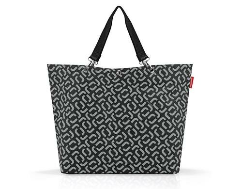 Reisenthel Einkaufstasche Shopper XL 35 l signature black,  68 x 45.5 x 20 cm