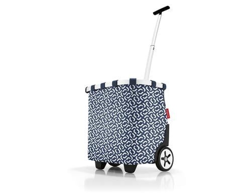 Reisenthel Einkaufsroller carrycruiser 40l signature navy, 42 x 47.5 x 32 cm