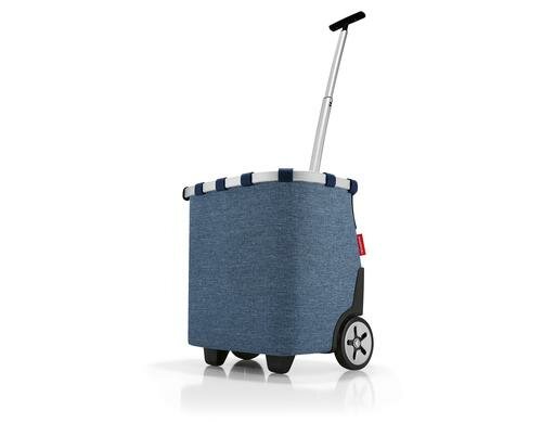 Reisenthel Einkaufsroller carrycruiser 40l twist blue, 42 x 47.5 x 32 cm