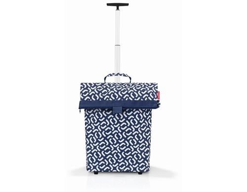Reisenthel Einkaufsroller trolley M 43l signature navy, 43 x 53 x 21 cm