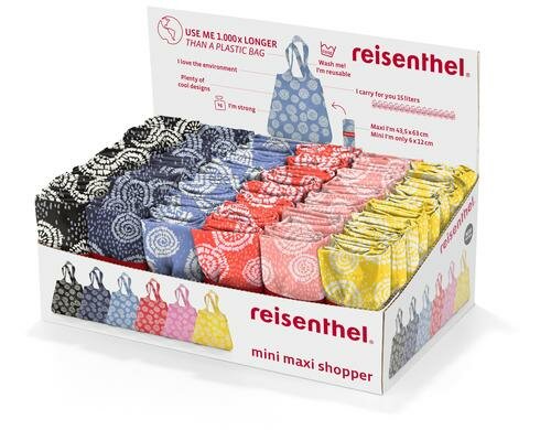 Reisenthel Einkaufstasche mini maxi shopper Display mit 48 Taschen - collection 29