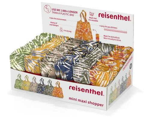 Reisenthel Einkaufstasche mini maxi shopper Display mit 48 Taschen - collection 30