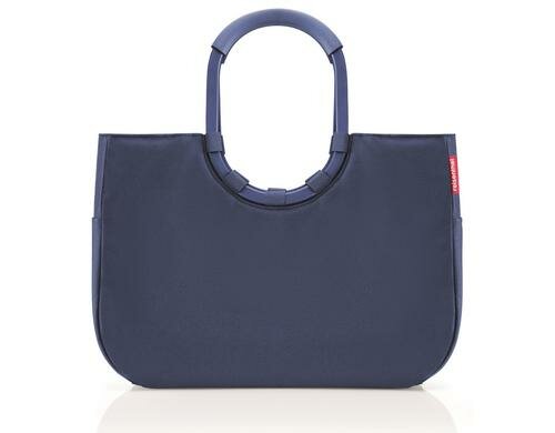 Reisenthel Einkaufskorb loopshopper L navy, 46 x 34.5 x 25 cm, 25 l
