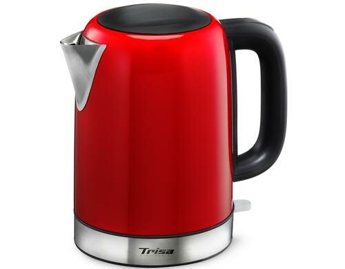 Trisa Wasserkocher Diners Edition 1.7l, rot, 2200W