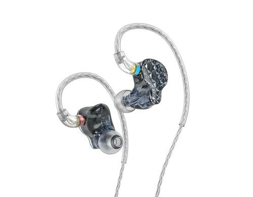 FiiO FA9 Schwarz, In-Ear Ohrhörer mit 6 Balanced Armature Treibern pro Seite