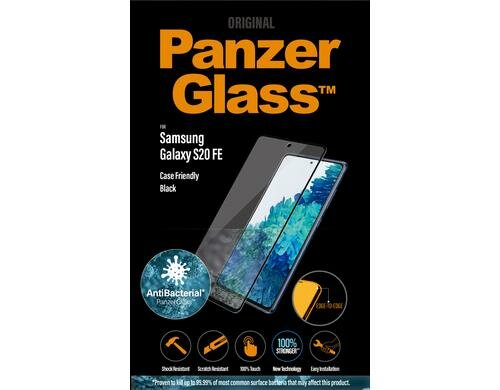 Panzerglass Case Friendly Black für Samsung Galaxy S20 Fan Edition