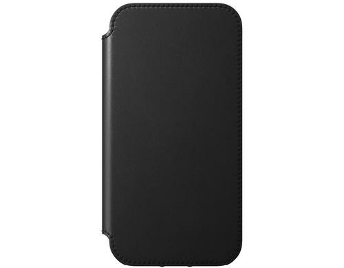 Nomad Back Cover Rugged Black, Leather für iPhone 12/12 Pro
