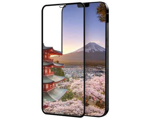Eiger Displayschutz 3D Case Friendly Black für iPhone 12 mini