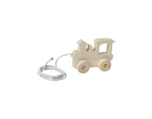 I am Creative Babyspielzeug Lokomotive Mit Schnur zum Ziehen